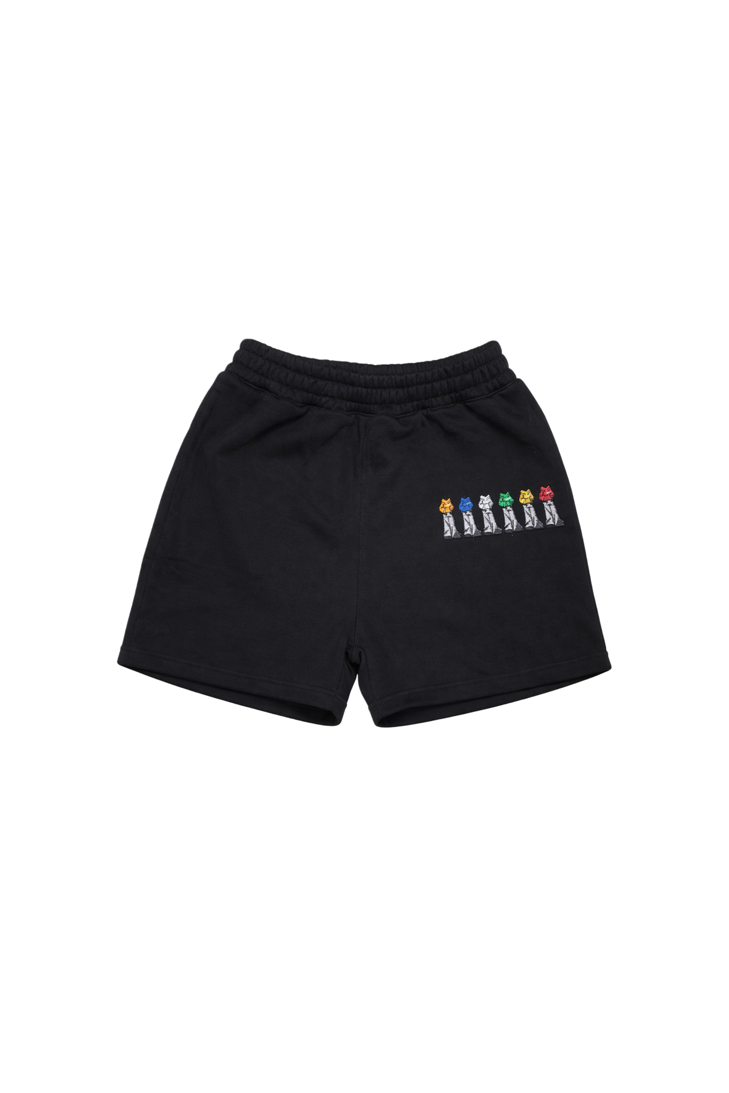 Black Thinker Shorts