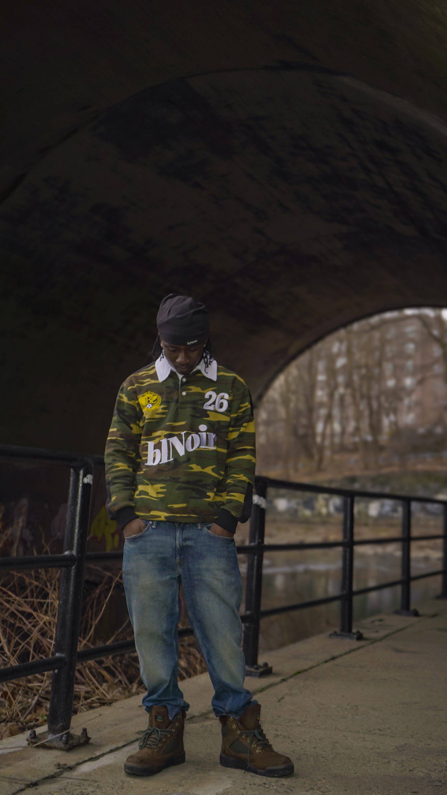 Camo Crest Long Sleeve