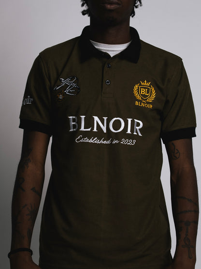 Established Olive Polo
