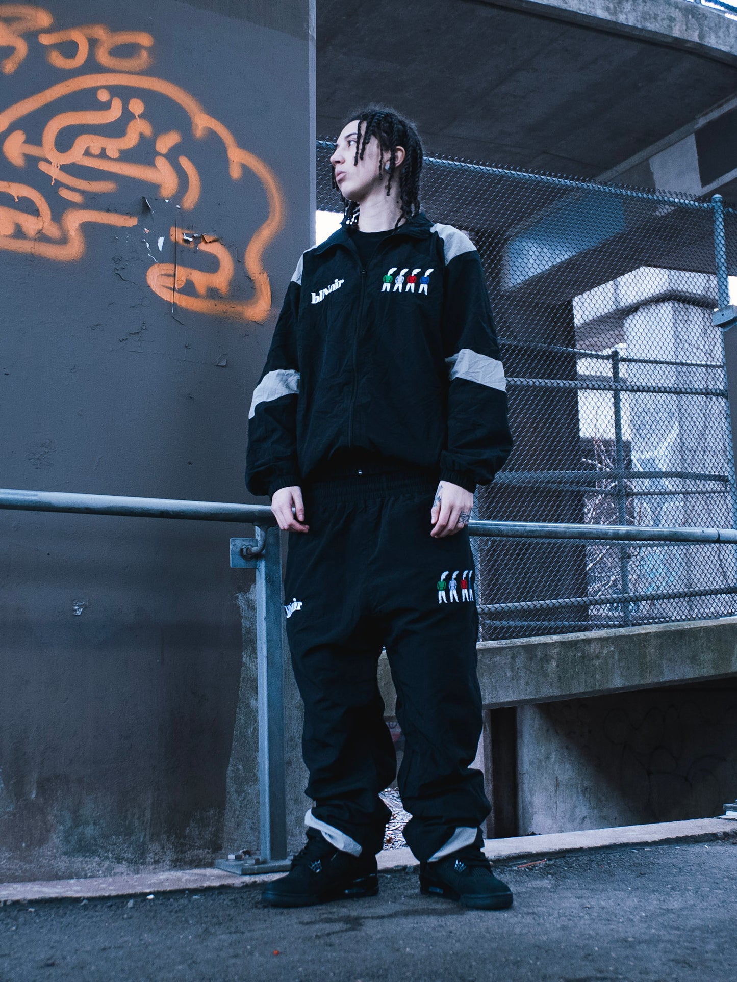 Thinker Track Pants - Black
