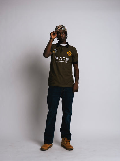 Established Olive Polo