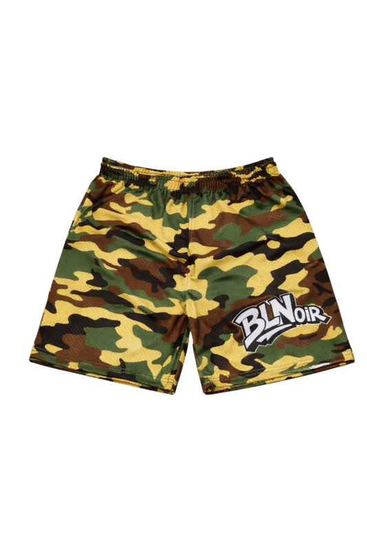 Camo Warm-Up Shorts