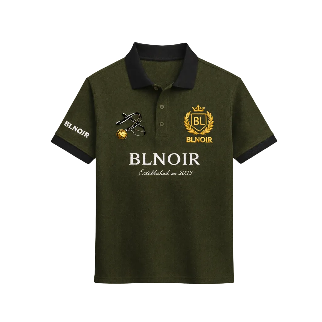Established Olive Polo
