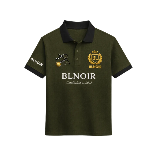 Established Olive Polo