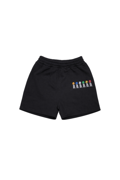 Black Thinker Shorts