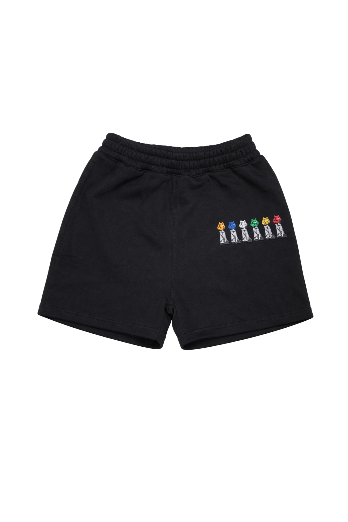Black Thinker Shorts