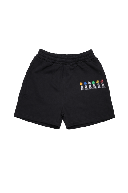 Black Thinker Shorts