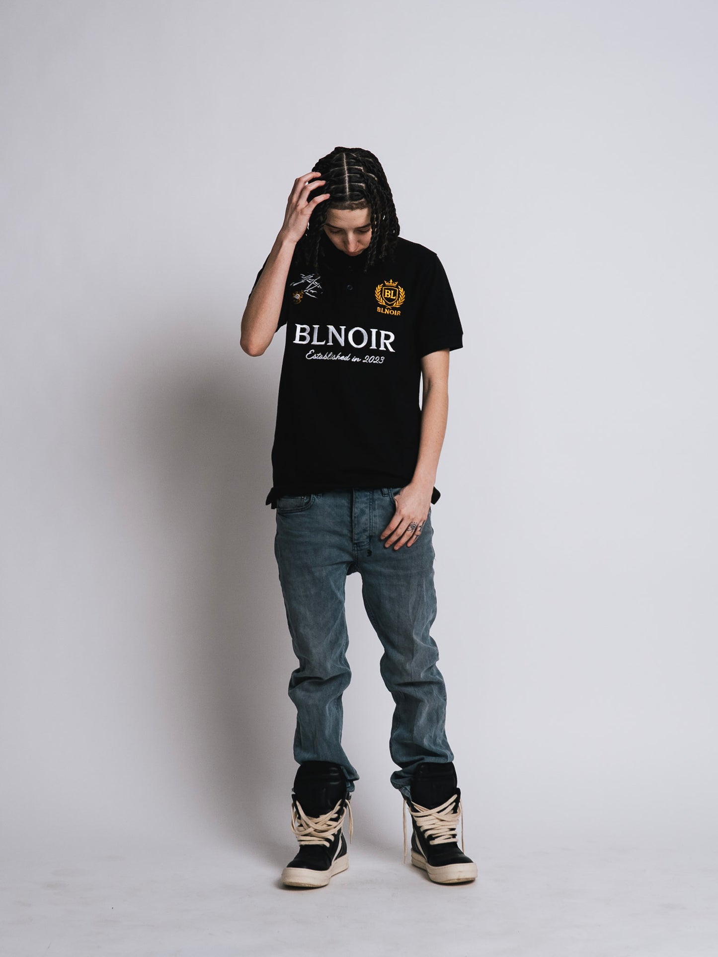 Established Black Polo